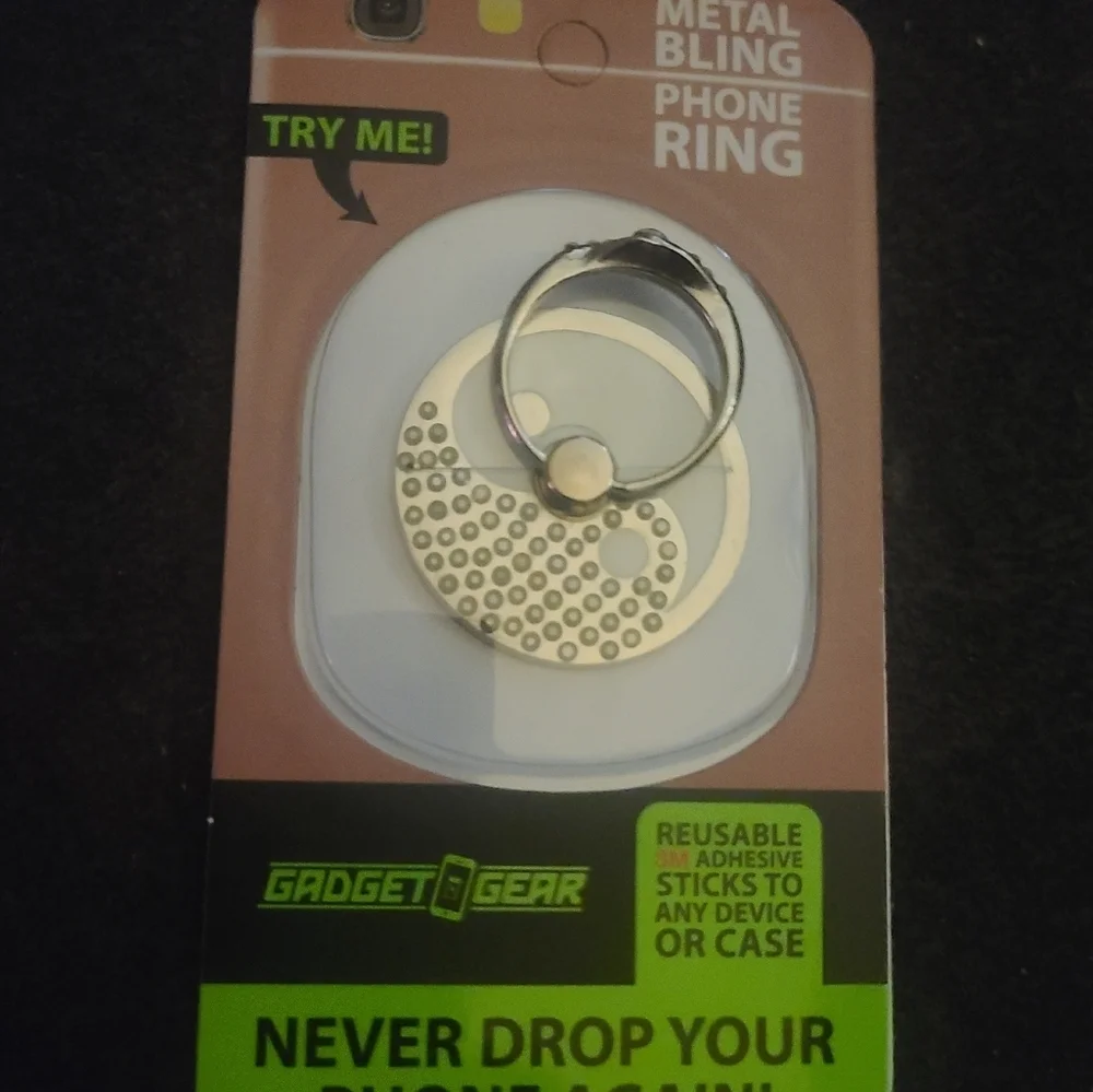 Metal Bling Phone Ring